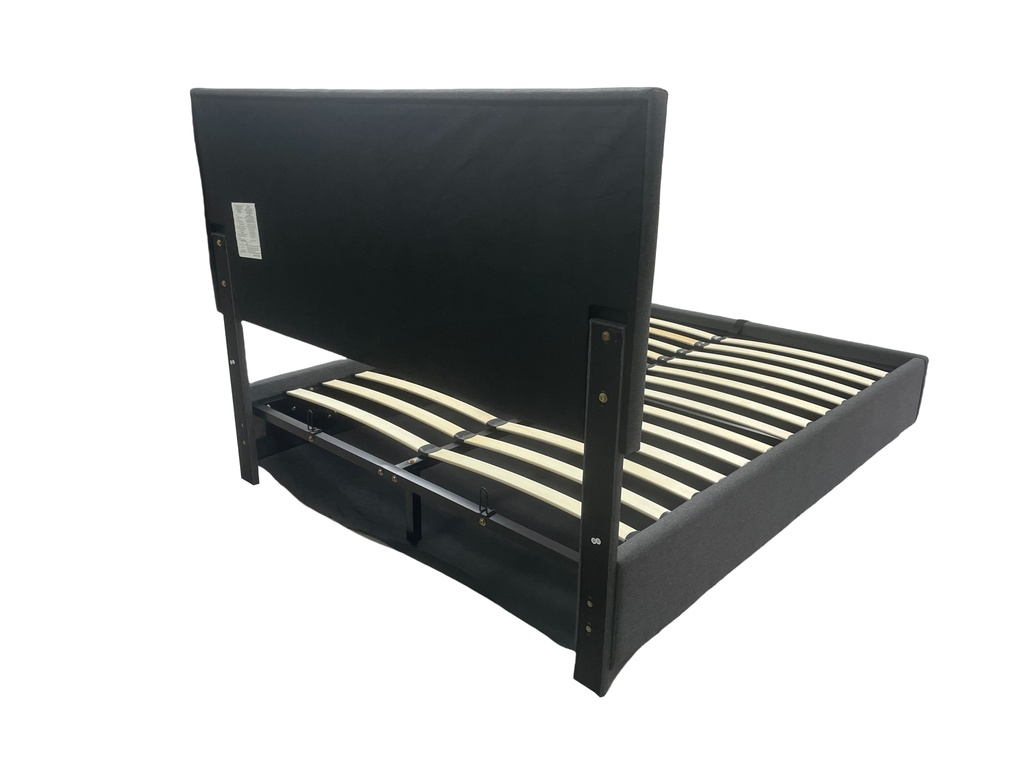 LIT AVEC SOMMIER + COFFRE DE RANGEMENT 140X190 