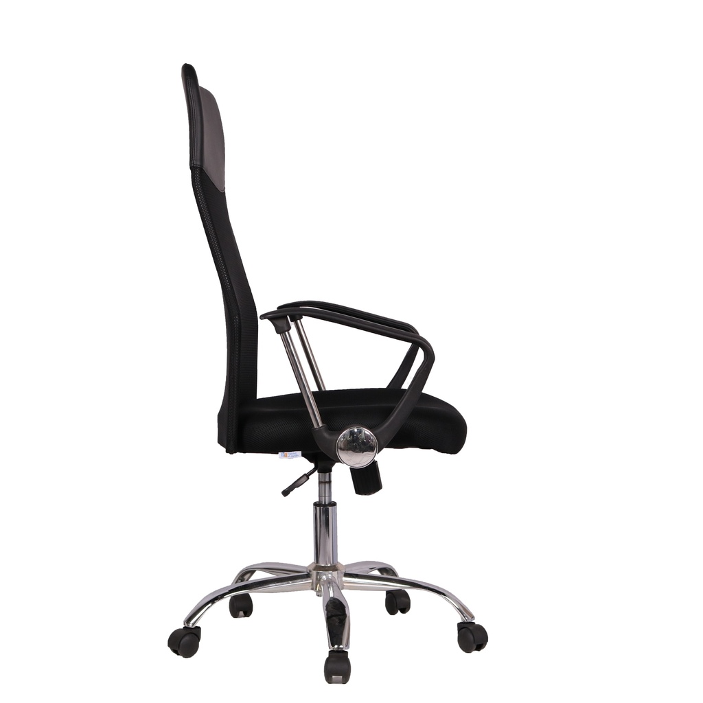 FAUTEUIL DE BUREAU NOIR AVEC ACCOUDOIRS