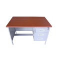 BUREAU METAL 3 TIROIR + CLES