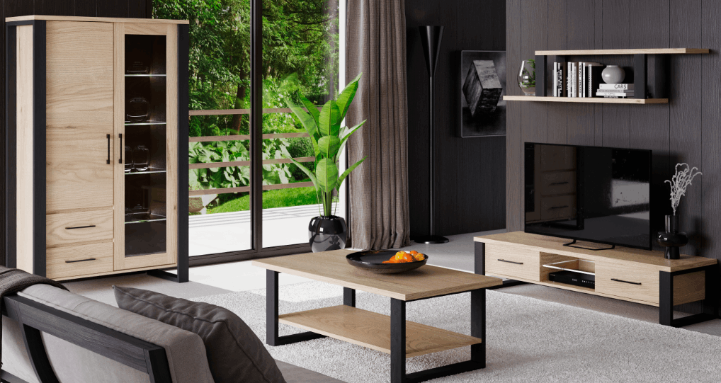 TABLE BASSE EDEN 2 NIVEAUX