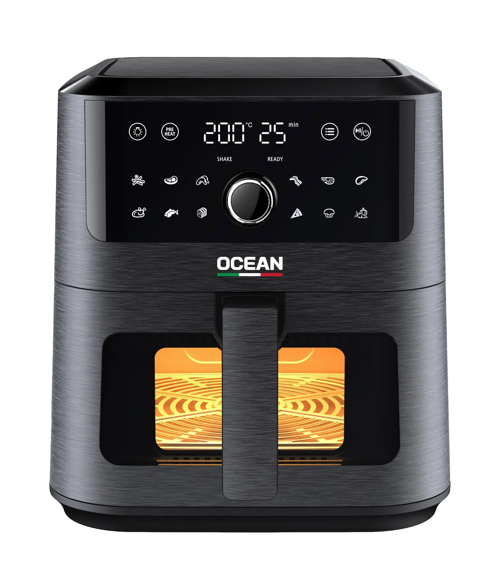 FRITEUSE A AIR DIGITAL 5.5L 1700W NOIR