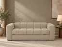STELLA SAND CANAPE CONVERTIBLE 3 PLACES 209x99x70CM