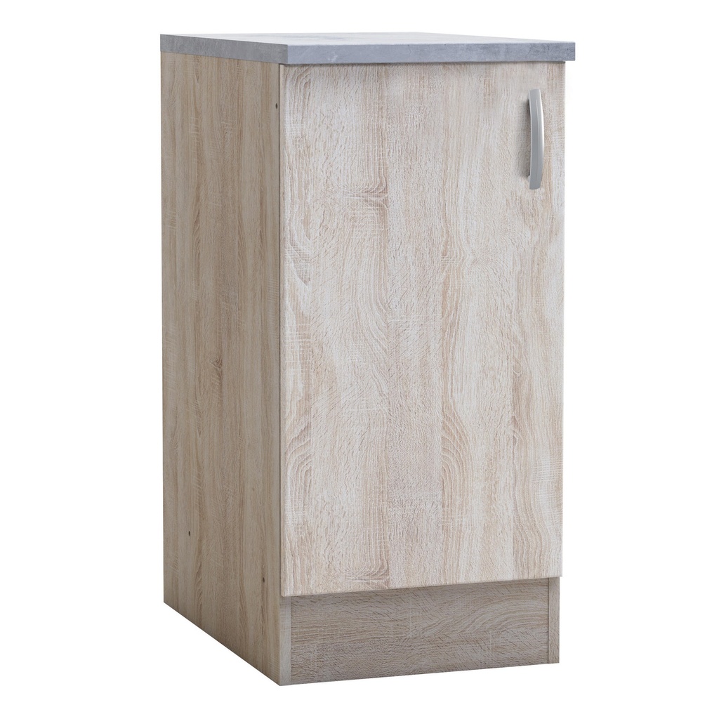 [249392] MEUBLE BAS 40/1PO PAPRIKA CHENE
