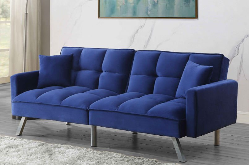 [JANETBLUE] BANQUETTE LIT JANETT BLEU