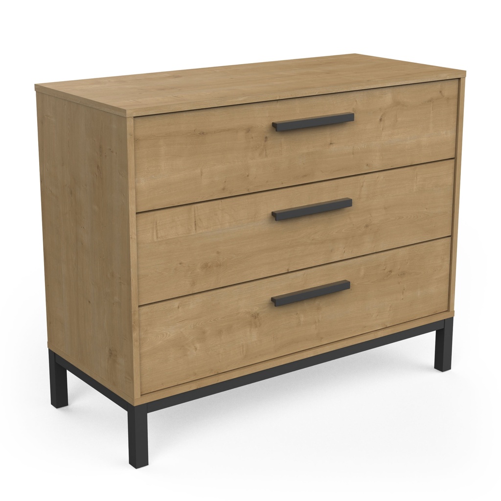 COMMODE 3TIROIRS CRAFT