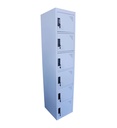 CASIERS METAL 6 CASES + CLES