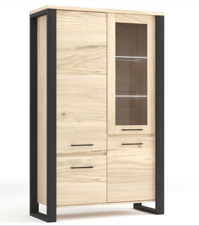 VITRINE EDEN 1 CHENE 1 VITRE