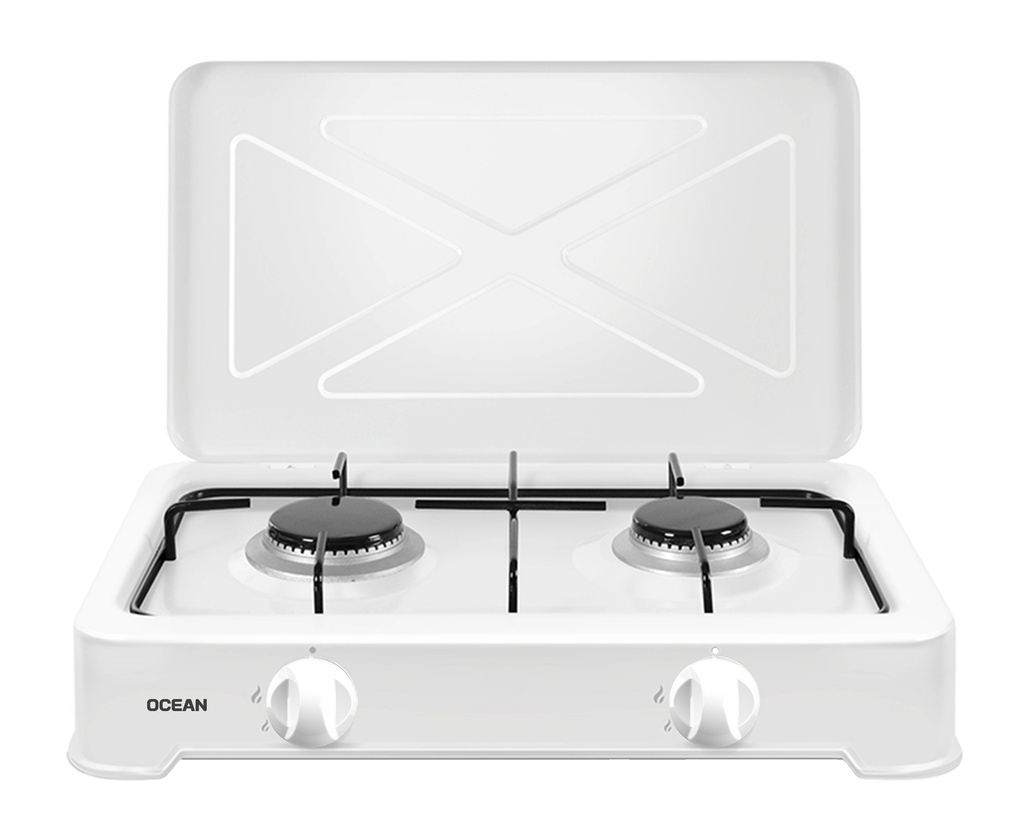 PLAQUE GAZ 2 FEUX OCEAN