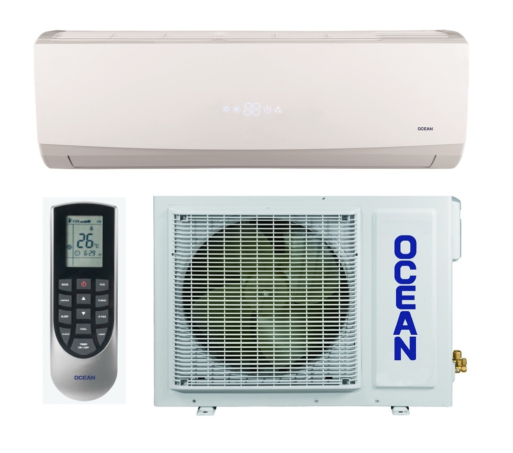 CLIMATISEUR 12000BTU/1CV A++ CE OCEAN (POSE INCLUSE !)
