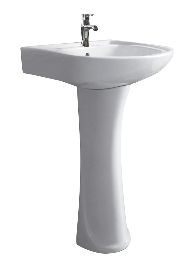 LAVABO + COLONNE GALENE BLANC
