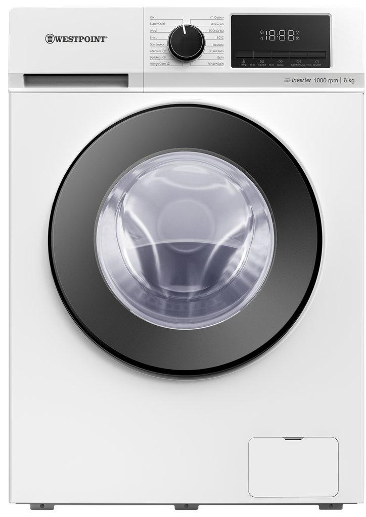 LAVE LINGE 6KG 1000Tr/Min WESTPOINT