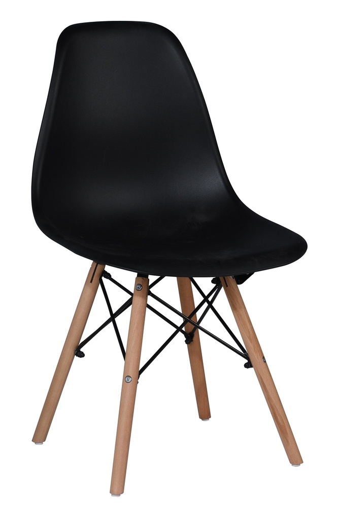 CHAISE EN BOIS NOIRE