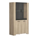 VITRINE 2 PORTE VITRE + 2P SHEFFIELD