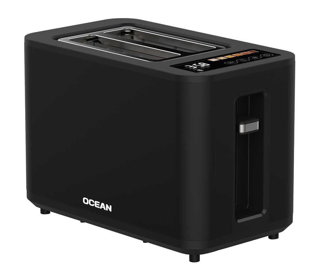 GRILLE PAIN 2 TRANCHES DIGITALE 900W NOIR - LIQUIDATION