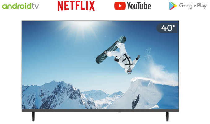 TELEVISEUR DLED TV 40" SMART OCEAN