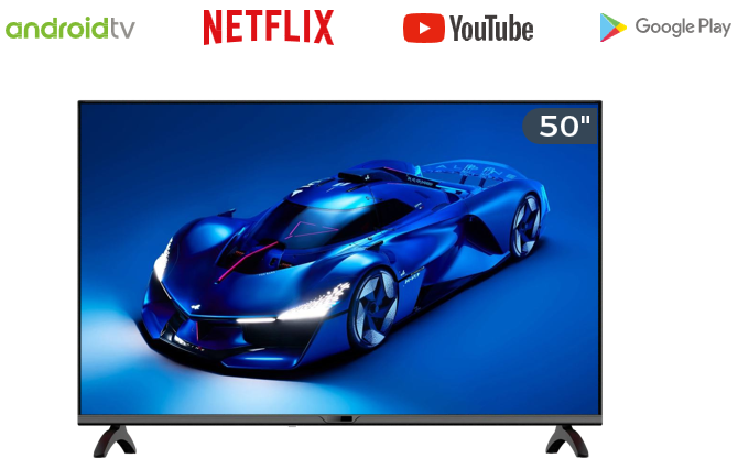 TELEVISEUR QLED 50" SMART OCEAN