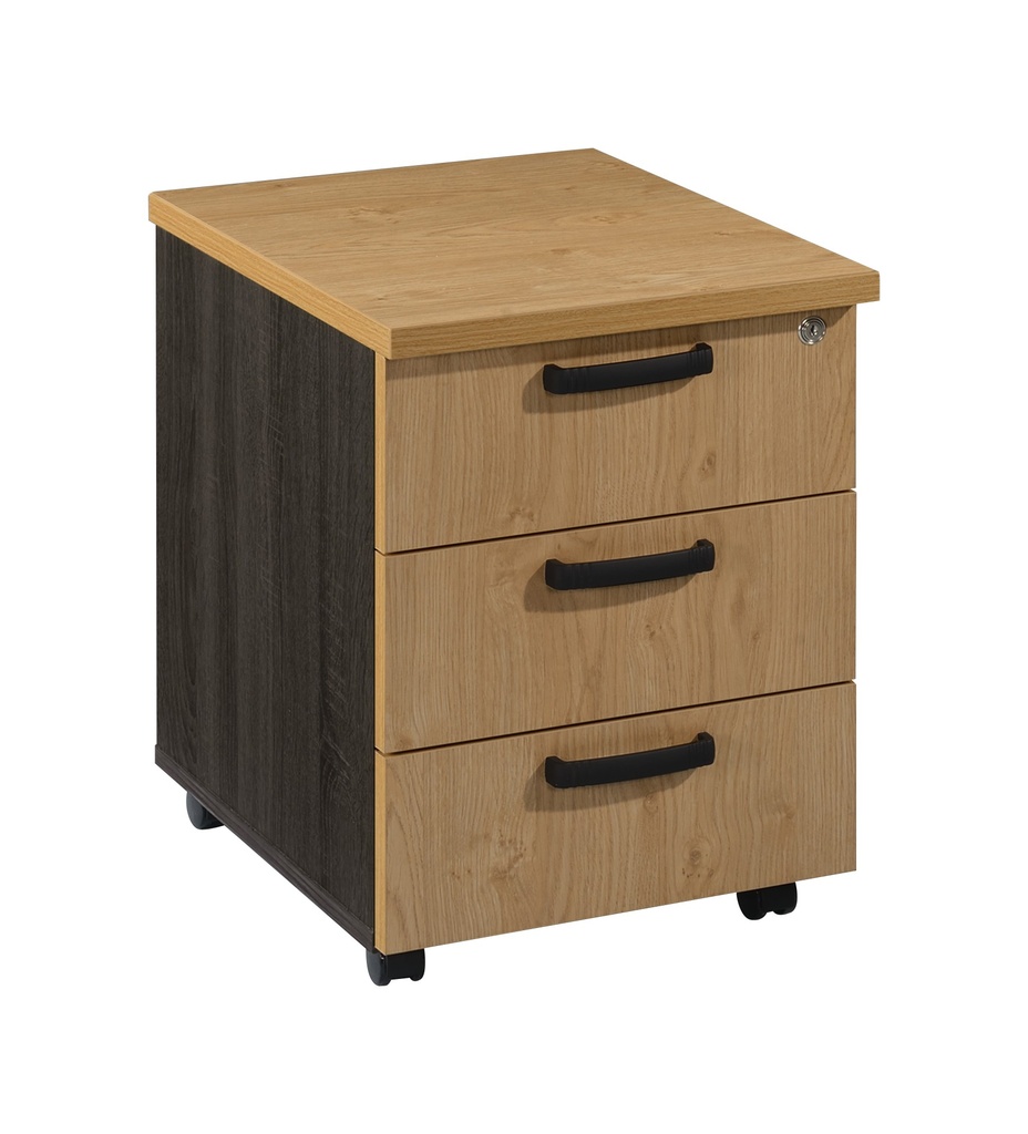 BLOC TIROIR 3T SUR ROULETTES 415*500*560 