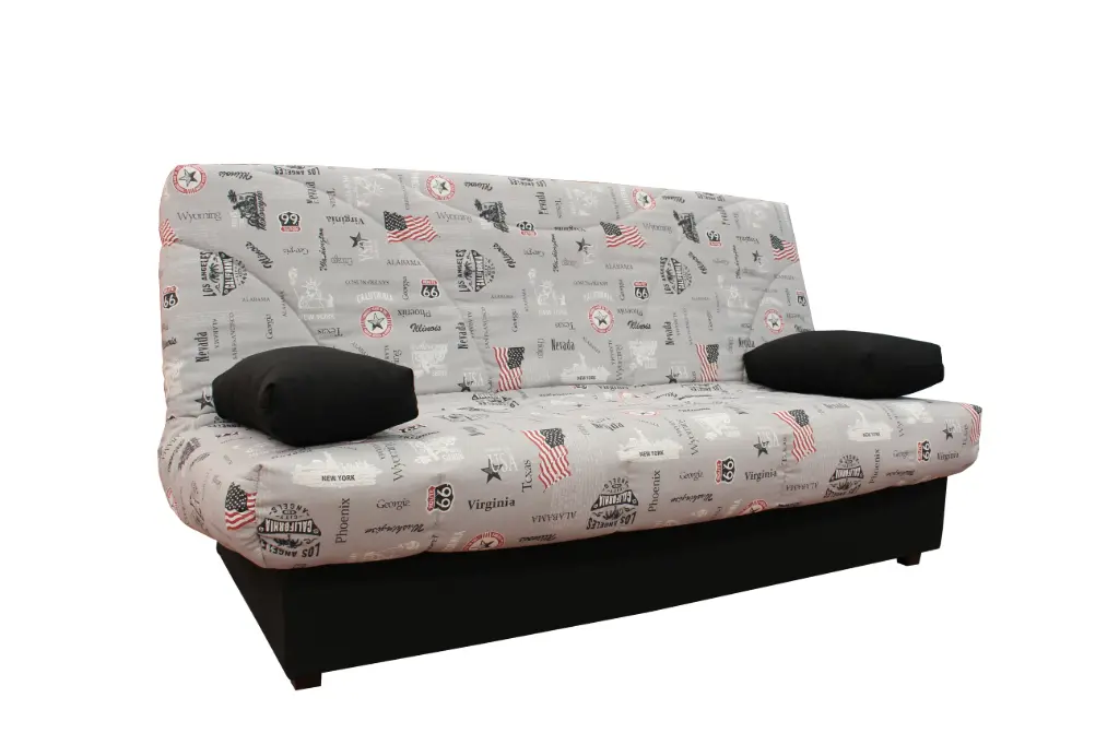 CLIC CLAC USA GRIS ALBA NEGRO