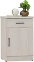 MEUBLE DE CHEVET 1P 1T CHENE CLAIR
