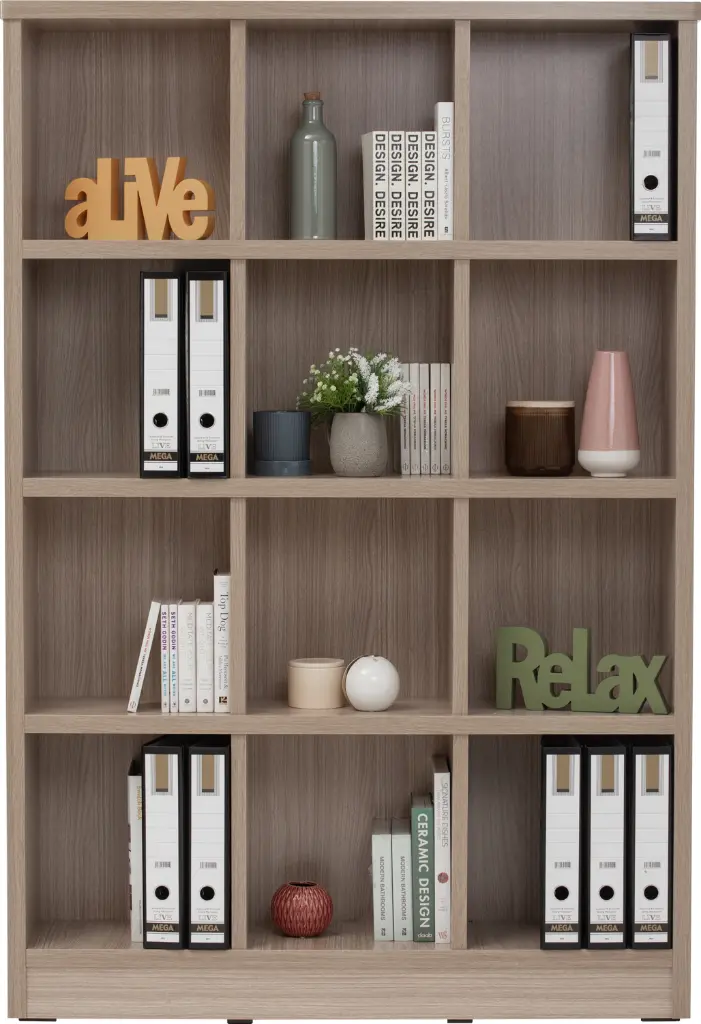 ETAGERE 12 COMPARTIMENTS EBONNESE