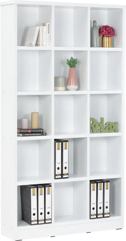 ETAGERE 15 CASES BLANCHE