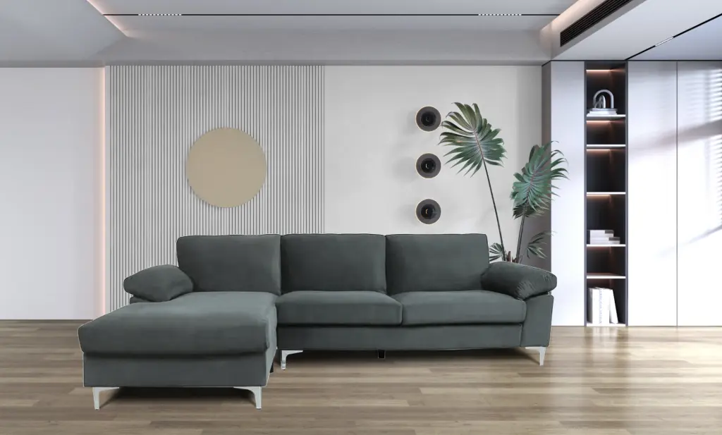 SALON D'ANGLE KAVEAH GRIS