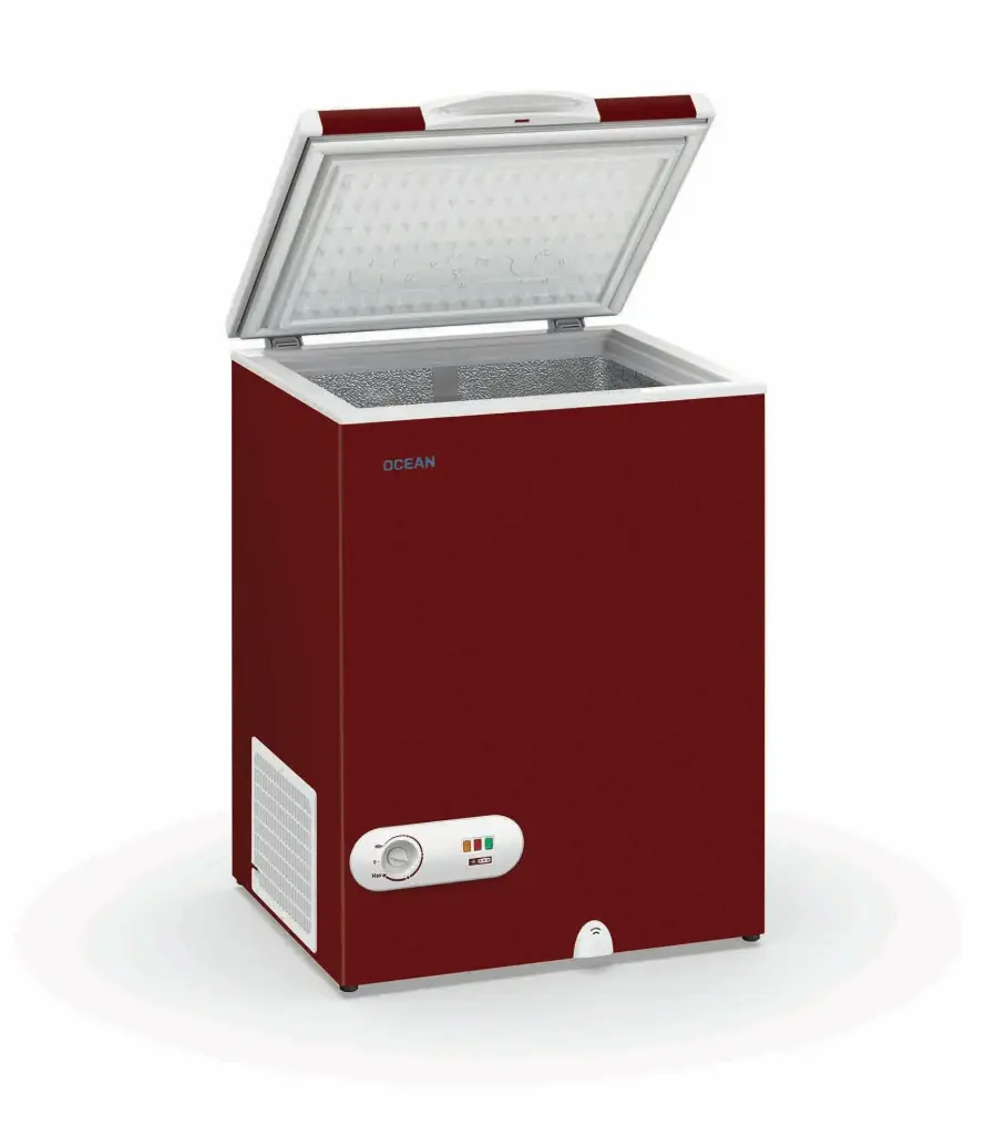 CONGELATEUR COFFRE BORDEAUX 105L