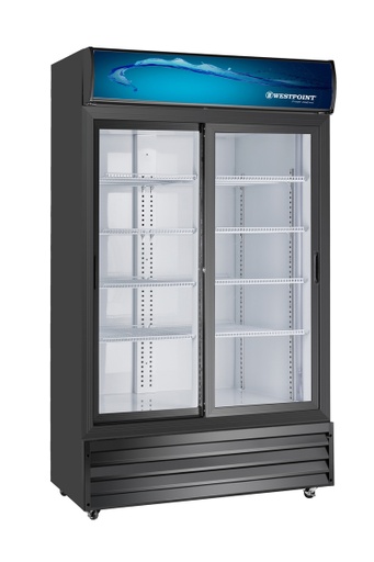 [WPSN45D21.FCS2] VITRINE A BOISSON 2 PORTES 405L WESTPOINT