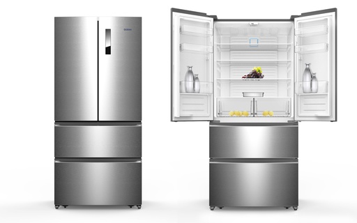 [OFDK580NFX3] REFRIGERATEUR 4 PORTES 531L NO FROST OCEAN