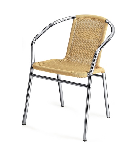 [YS301] CHAISE EN RATTAN 51x51x72