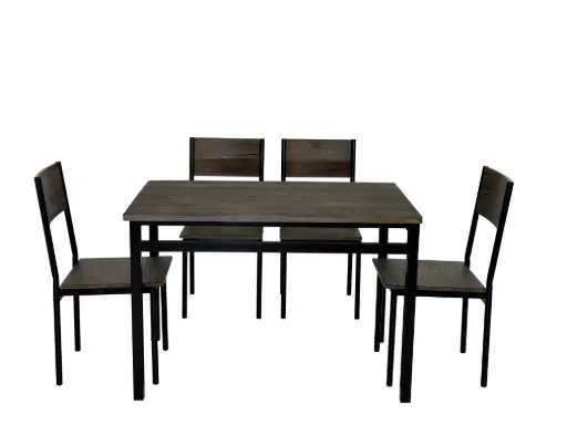 [DS-522] SALLE A MANGER 1 TABLE + 4 CHAISES PROMO RAMADAN