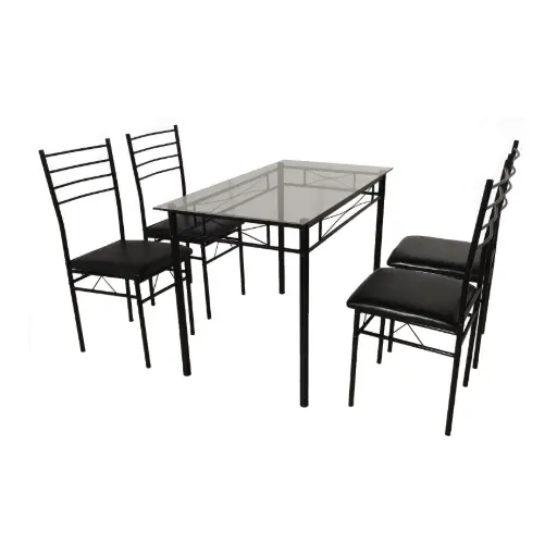 [DS-011] SALLE A MANGER 1 TABLE + 4 CHAISES PROMO RAMADAN