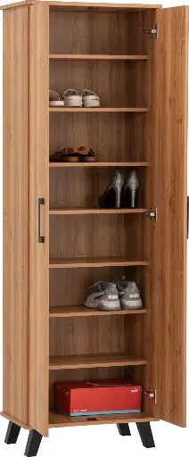 [372087] ARMOIRE A CHAUSSURES 2 PORTES EVERETT